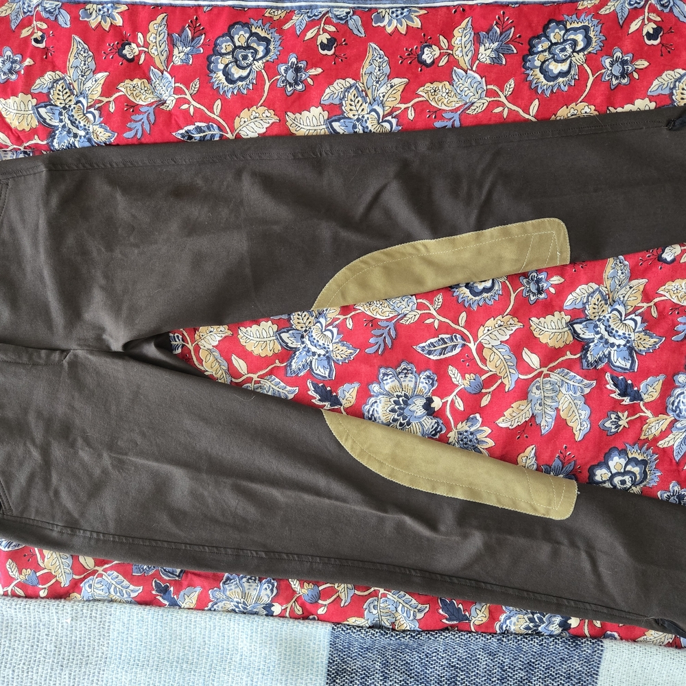 Tailored Sportsman Brown/Tan Low Rise Trophy Hunters (Sz 26L)